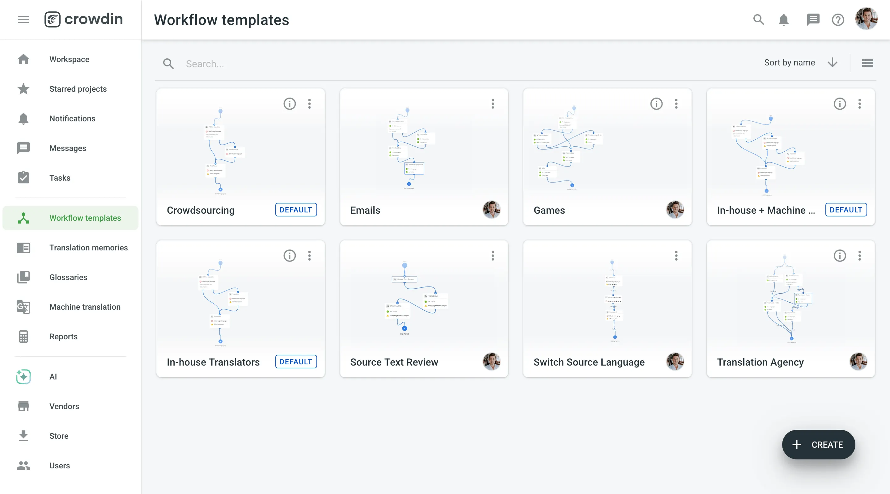 Create Workflow